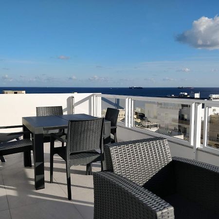 Sea View Penthouse With Large Terrace Irom1-1 Apartment Marsaskala Ngoại thất bức ảnh